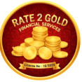 Rate 2 Gold financial service Logo